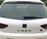 DK Tuning Leon Siyah ABS 3M 3D Bagaj Yazı Logo Seat İle Uyumlu