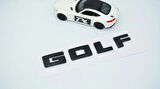 DK Tuning Golf Bagaj Siyah Yazı Volkswagen İle Uyumlu