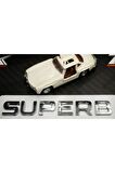 Skoda Superb Bagaj Krom Abs 3m 3d Yazı Logo Amblem