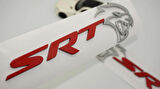 DK Tuning Dodge Challenger Charger SRT Hellcat Gri Kırmızı Logo Arma