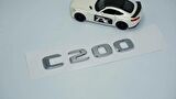 DK Tuning Benz C200 Bagaj Krom ABS 3M 3D Yazı Logo
