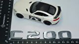 DK Tuning Benz C200 Bagaj Krom ABS 3M 3D Yazı Logo
