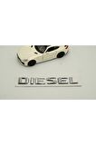 Mercedes Benz Diesel Bagaj 3m 3d Krom Abs Yazı Logo Amblem
