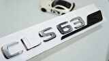 DK Tuning CLS63S Bagaj Krom Siyah ABS Yazı Logo Benz İle Uyumlu