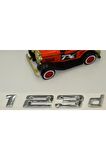 Bmw 123d Bagaj Krom Metal 3m 3d Yazı Logo