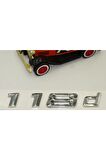 Bmw 118d Bagaj Krom Metal 3m 3d Yazı Logo