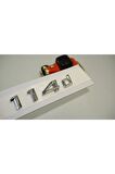 Bmw 114d Bagaj Krom Metal 3m 3d Yazı Logo