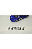 Bmw 116i Bagaj Krom Metal 3m 3d Yazı Logo