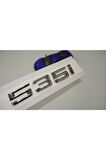 Bmw 535i Bagaj Krom Metal 3m 3d Yazı Logo