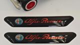 DK Tuning Alfa Romeo Giulia Çamurluk Yanı Ve Ayna Metalize Damla Desen 3M Logo