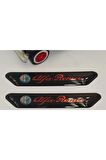 Alfa Romeo 145 146 147 Çamurluk Yanı Ve Ayna Metalize Damla Desen 3m Logo Arma
