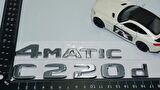 DK Tuning Benz C220d 4Matic Bagaj Krom ABS 3M 3D Yazı Logo