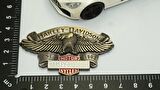 DK Tuning Harley Davidson East 1903 Bronz Metal Plaka Logo Amblem