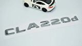 DK Tuning Benz CLA 220d Bagaj Krom ABS 3M 3D Yazı Logo