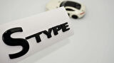 DK Tuning S Type Bagaj Siyah Yazı Logo 2001 2010 Jaguar İle Uyumlu