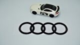 DK Tuning Audi A4 A6 B5 B6 B7 Bagaj Siyah ABS Halka Rozet Amblem