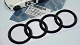 DK Tuning Audi A4 A6 B5 B6 B7 Bagaj Siyah ABS Halka Rozet Amblem