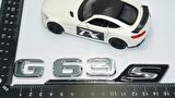 DK Tuning G63S Bagaj Krom Siyah ABS 3M 3D Yazı Logo Benz İle Uyumlu