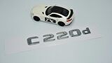 DK Tuning C 220d Bagaj Krom ABS 3M 3D Yazı Logo Benz İle Uyumlu
