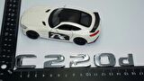DK Tuning C 220d Bagaj Krom ABS 3M 3D Yazı Logo Benz İle Uyumlu