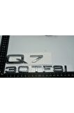 Audi Q7 30 Tfsi Krom Abs 3m 3d Bagaj Yazı Logo Orjinal Ürün