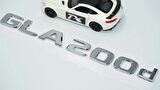 DK Tuning GLA 200d Bagaj Krom ABS 3M 3D Yazı Logo Benz İle Uyumlu