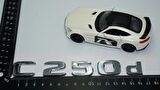 DK Tuning C 250d Bagaj Krom ABS 3M 3D Yazı Logo Benz İle Uyumlu