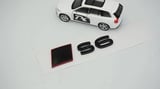 DK Tuning S6 2025+ Bagaj Siyah Yazı Logo Arma Audi İle Uyumlu