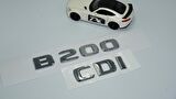 Dk Tuning B200 Cdi Bagaj Krom Abs 3m 3d Yazı Logo Benz İle Uyumlu