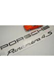 Porsche Panamera 4s Bagaj 3m 3d Abs Yazı Logo Amblem Seti
