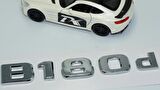 Dk Tuning B180d Bagaj Krom Abs 3m 3d Yazı Logo Benz İle Uyumlu