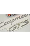 Porsche Cayman Gts Bagaj 3m 3d Abs Yazı Logo Amblem Seti