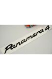 Porsche Panamera 4  Uyumlu Bagaj 3m 3d Abs Yazı Logo Amblem Seti