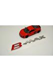 B Max Krom Abs 3m 3d Bagaj Yazı Logo
