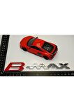 B Max Krom Abs 3m 3d Bagaj Yazı Logo