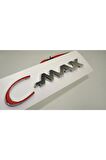 C Max Krom Abs 3m 3d Bagaj Yazı Logo