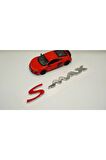 S Max Krom Abs 3m 3d Bagaj Yazı Logo