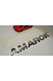 Vw Volkswagen Amarok Bagaj Krom Abs 3m 3d Yazı Logo Amblem