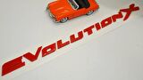 DK Tuning Mitsubishi Lancer Evolution X 3M 3D Bagaj Yazı Logo Amblem
