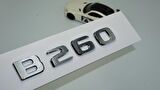 Dk Tuning B260 Bagaj Krom Abs 3m 3d Yazı Logo Benz İle Uyumlu