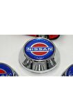 Nissan Konik Jant Göbek Kapağı Seti 65mm