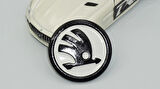 DK Tuning Skoda Direksiyon 43mm Siyah Beyaz Logo Amblem Arma