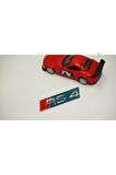 Audi Rs4 Yeni Nesil Turkuaz 3m 3d Ön Panjur Logo Orjinal Ürün