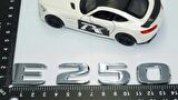 DK Tuning E250 Bagaj Krom ABS 3M 3D Yazı Logo Benz İle Uyumlu