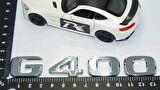 DK Tuning G400 Bagaj Krom ABS 3M 3D Yazı Logo Benz İle Uyumlu