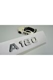 DK Benz A180 Bagaj Krom ABS 3M 3D Yazı Logo