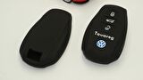 VW Volkswagen Touareg 2010-2018 Modeller Silikon Anahtar Kılıf Seti