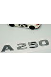 DK Benz A250 Bagaj Krom ABS 3M 3D Yazı Logo