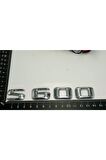 S600 Bagaj Krom Metal 3m 3d Yazı Logo