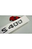 S400 Bagaj Krom Metal 3m 3d Yazı Logo